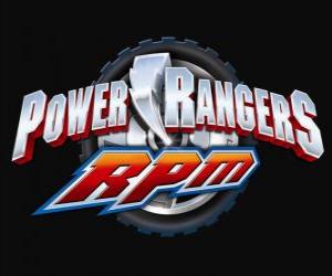 пазл Power Rangers RPM Логотип